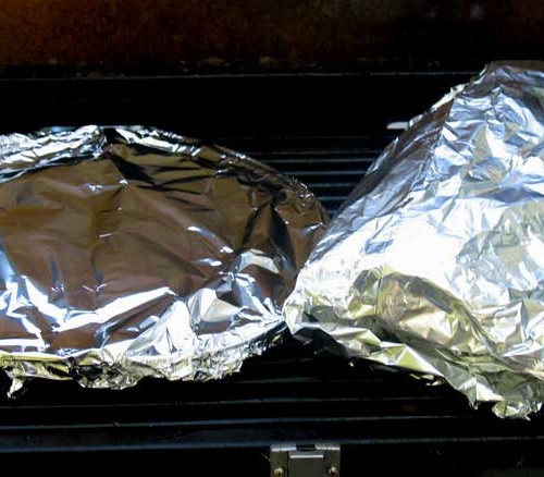 Grilling Ratatouille and Garlic Bread