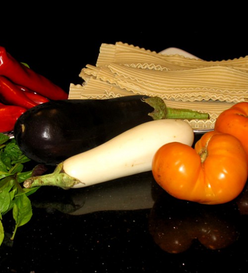 Eggplant Lasagna Ingredients