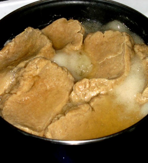 Boiling Seitan Cuts