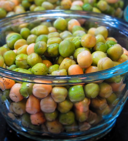 Cascadia Peas soaked